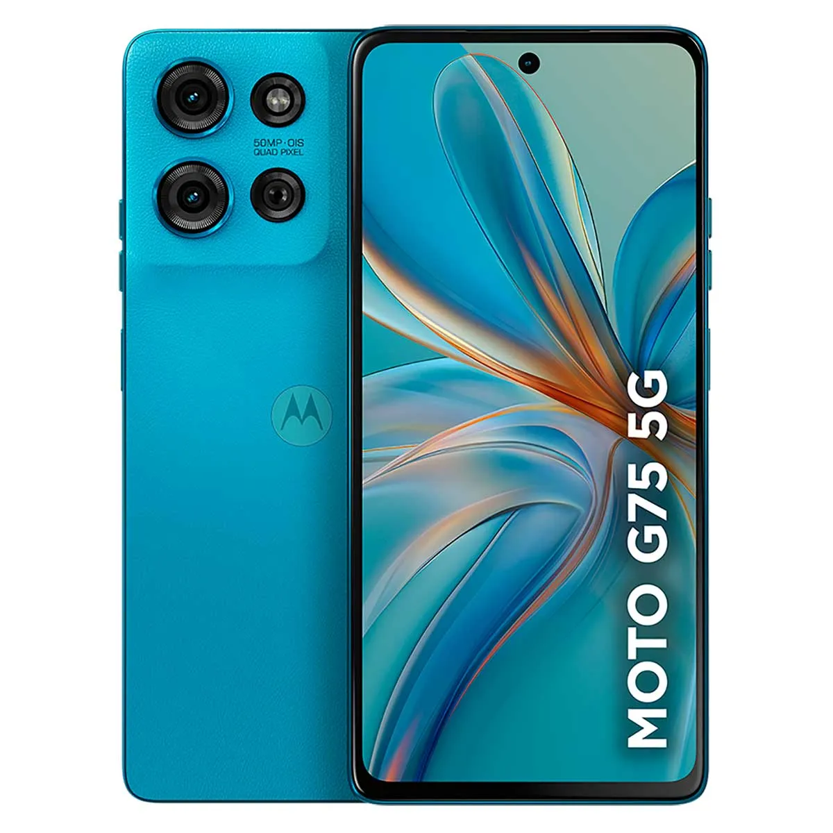 Smartphone Motorola Moto G75 5g Azul 256gb 16gb (8gb Ram+8gb Ram Boost) 50mp Sony Lytia 600 Camera Moto Ai